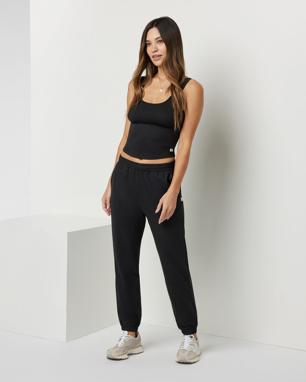 Boyfriend Sweatpant | Black Heather