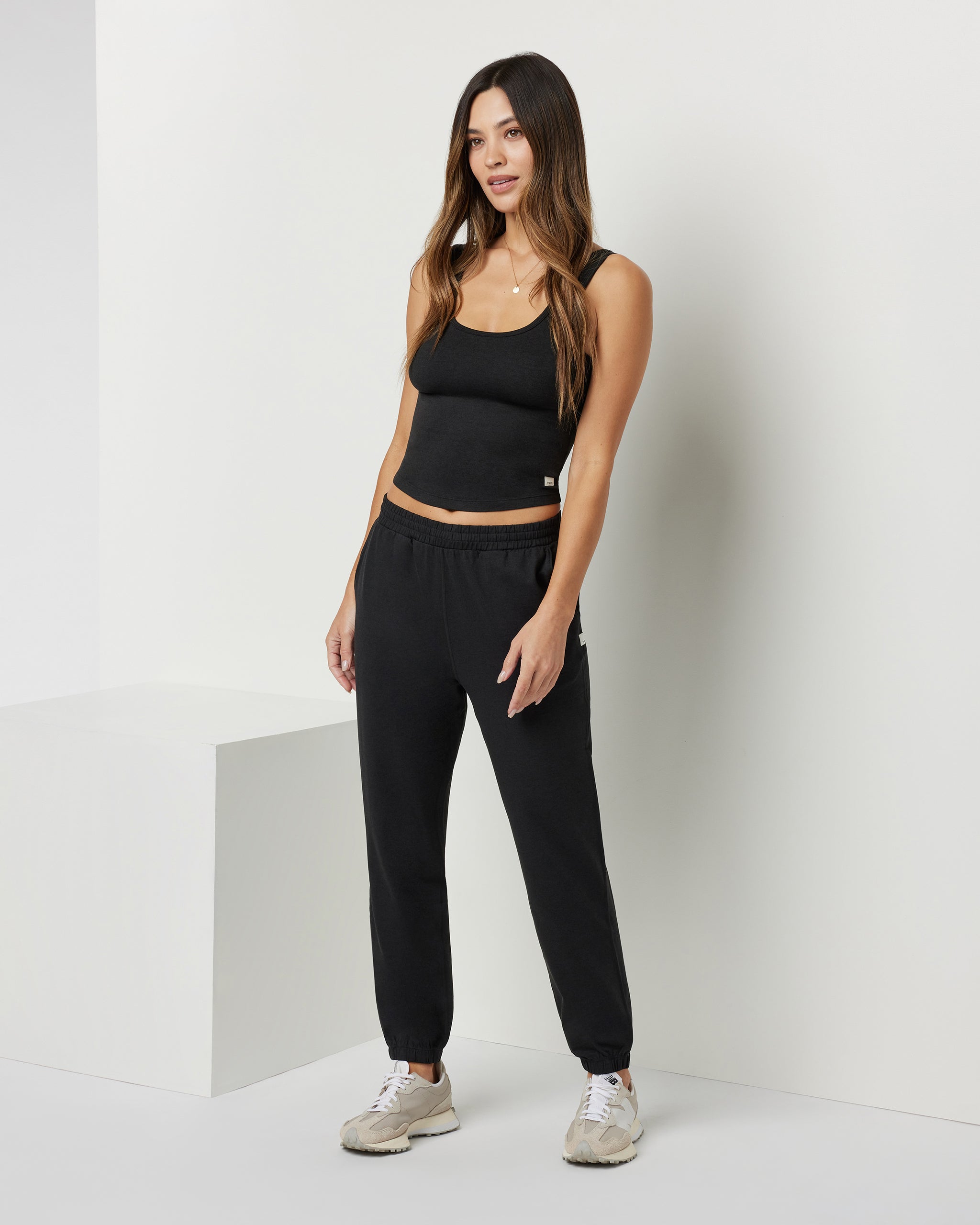 Boyfriend Sweatpant | Black Heather